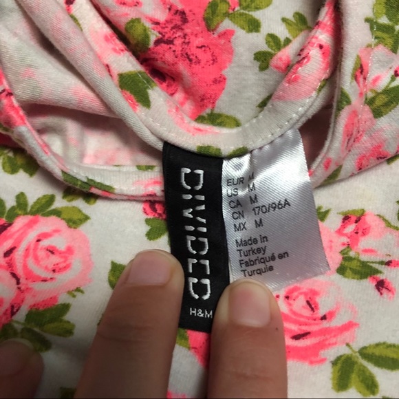 H&M Floral Crop Top - Picture 5 of 5